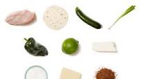 Recipe: Chicken & Poblano Tostadas with Roasted Zucchini - Blue Apron Recipe: Chicken & Poblano Tostadas with Roasted Zucchini - Blue Apron