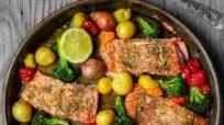 Za'atar Garlic Salmon Recipe Za'atar Garlic Salmon Recipe