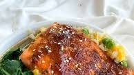Honey Garlic Salmon Bowls | Easy Dinner For Two Honey Garlic Salmon Bowls | Easy Dinner For Two