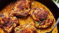Easy Skillet Chicken Thighs Easy Skillet Chicken Thighs