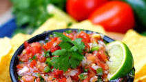 Fresh Salsa with Cilantro & Lime Fresh Salsa with Cilantro & Lime