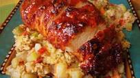 Lomo de Pavo a la Parrilla con Salsa Barbacoa de Chile Guajillo Lomo de Pavo a la Parrilla con Salsa Barbacoa de Chile Guajillo