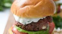 Greek Burgers with Tzatziki Greek Burgers with Tzatziki