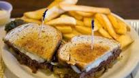 Grilled patty melt; the classic waffle house Sandwich Grilled patty melt; the classic waffle house Sandwich