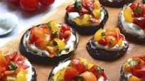 Eggplant Bruschetta Eggplant Bruschetta