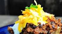 Chili Stuffed Baked Potatoes Recipe Chili Stuffed Baked Potatoes Recipe