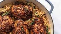 One Pot Greek Chicken and Orzo One Pot Greek Chicken and Orzo