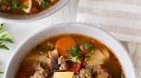 Easy Hamburger Soup Easy Hamburger Soup