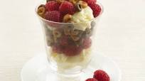 Chocolate-Raspberry Frozen Yogurt Parfaits Chocolate-Raspberry Frozen Yogurt Parfaits