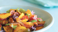 Heirloom Tomato, Summer Peach and Fresh Herb Heirloom Tomato, Summer Peach and Fresh Herb