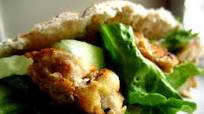 Chicken and Hummus Wraps Chicken and Hummus Wraps