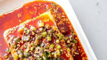 Silken Tofu with Soy Sesame Sauce Silken Tofu with Soy Sesame Sauce