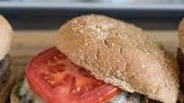Caramelized Red Pepper & Onion Burger Caramelized Red Pepper & Onion Burger