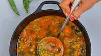 Lebanese Carrot and Pea Stew (Bazella w Riz Recipe | + Vegan Version) Lebanese Carrot and Pea Stew (Bazella w Riz Recipe | + Vegan Version)