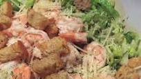 Caesar Salad Chiffonade With Shrimp or Crab Caesar Salad Chiffonade With Shrimp or Crab