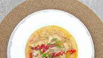 Chicken, Sweetcorn and Cabbage Crockpot Soup (Low Fat, Clean and GF) Chicken, Sweetcorn and Cabbage Crockpot Soup (Low Fat, Clean and GF)