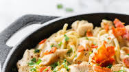 Creamy Dairy-Free Linguine with Chicken Creamy Dairy-Free Linguine with Chicken