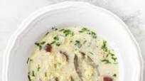 Czech Vegetarian Sauerkraut Soup (Zelňačka) Czech Vegetarian Sauerkraut Soup (Zelňačka)