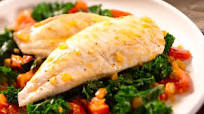Filete de tilapia a la chimichurri Filete de tilapia a la chimichurri