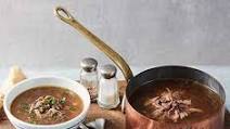 Oxtail soup Oxtail soup