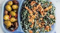 Meal-Prep Creamy Kale Caesar Salad Meal-Prep Creamy Kale Caesar Salad