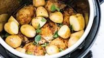 Mediterranean Instant Pot Chicken and Potatoes Mediterranean Instant Pot Chicken and Potatoes