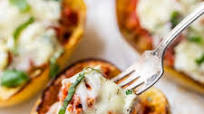 Spaghetti Squash Sausage Lasagna Boats Spaghetti Squash Sausage Lasagna Boats