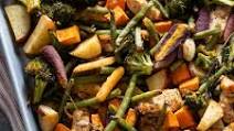 Healthy Chicken and Vegetables Sheet Pan Dinner Healthy Chicken and Vegetables Sheet Pan Dinner