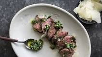 Venison Tenderloin with Italian Salsa Verde Venison Tenderloin with Italian Salsa Verde