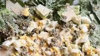 Caesar Salad with Capers, Hard-Boiled Egg, and Onion Caesar Salad with Capers, Hard-Boiled Egg, and Onion
