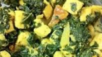 palak panir (saag panir) palak panir (saag panir)