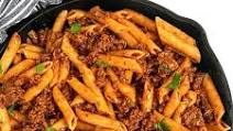 Creamy ground beef pasta Creamy ground beef pasta
