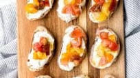 Whipped Ricotta Crostini Whipped Ricotta Crostini