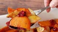 Easy Roasted Sweet Potatoes with Apples and Cranberries Easy Roasted Sweet Potatoes with Apples and Cranberries
