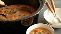 Slow-Cooker Bean and Barley Soup Slow-Cooker Bean and Barley Soup