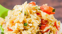 Bruschetta Orzo Pasta Salad Bruschetta Orzo Pasta Salad