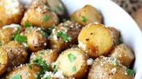 Slow Cooker Parmesan Garlic Potatoes Slow Cooker Parmesan Garlic Potatoes