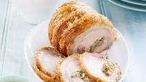 Barbecued stuffed pork loin Barbecued stuffed pork loin