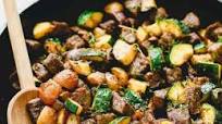 Quick Beef and Zucchini Skillet (Meal-Prep) Quick Beef and Zucchini Skillet (Meal-Prep)