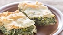Spanakopita or spinach pie Spanakopita or spinach pie