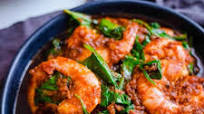 Prawn and Spinach Curry Prawn and Spinach Curry