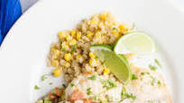 Cilantro Lime Tilapia with Avocado Cilantro Lime Tilapia with Avocado