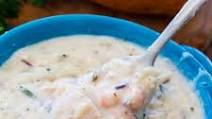 Creamy Leftover Turkey Wild Rice Soup Creamy Leftover Turkey Wild Rice Soup