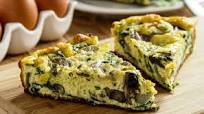 Swiss, Spinach and Mushroom Quiche Swiss, Spinach and Mushroom Quiche