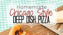 Homemade Chicago Style Deep Dish Pizza Homemade Chicago Style Deep Dish Pizza