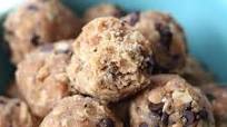 No-Bake Chocolate Chip Cookie Bites No-Bake Chocolate Chip Cookie Bites
