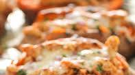 BBQ Chicken Stuffed Baked Sweet Potatoes Recipe BBQ Chicken Stuffed Baked Sweet Potatoes Recipe