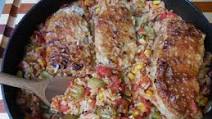 Pork Chop Gumbo Skillet Pork Chop Gumbo Skillet
