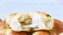 Mozzarella Stuffed Garlic Doughballs Mozzarella Stuffed Garlic Doughballs