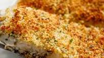 Crispy Garlic Parmesan Crumbed Fish Crispy Garlic Parmesan Crumbed Fish